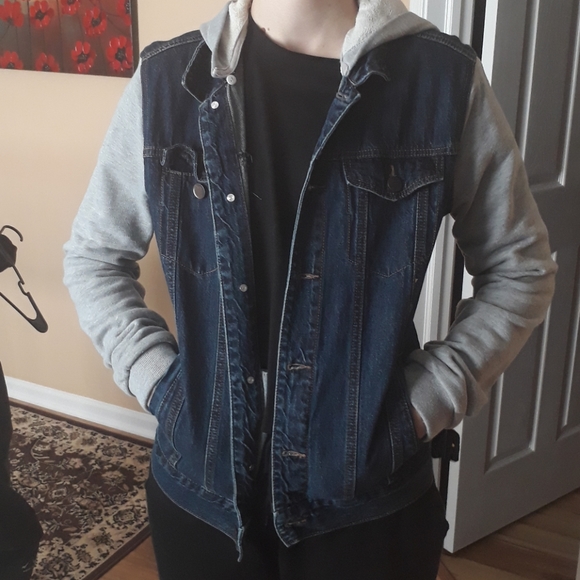 forever 21 mens jean jacket